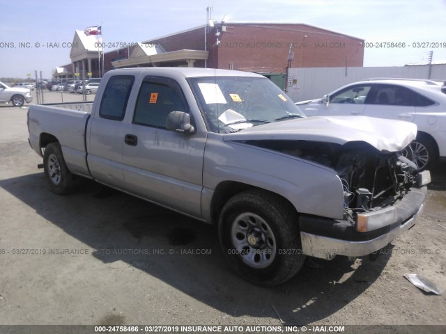 1GCEC19X15Z115373 - 2005 CHEVROLET SILVERADO C1500 SILVER photo 1