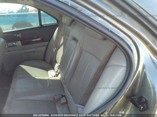 1LNHM87A43Y665909 - 2003 LINCOLN LS رمادي صورة 8