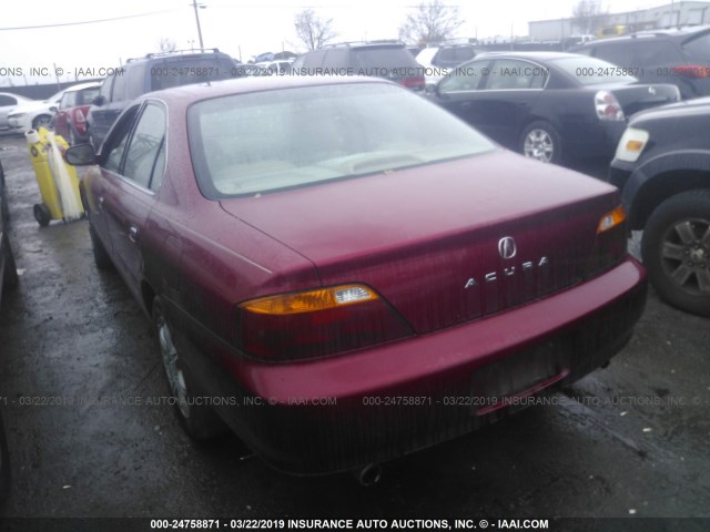 19UUA5652XA005768 - 1999 ACURA 3.2TL RED photo 3