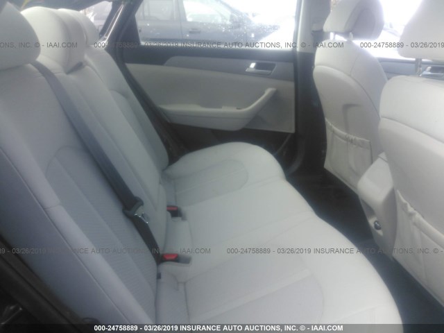 5NPE24AF1GH317213 - 2016 HYUNDAI SONATA SE შავი ფოტო 8