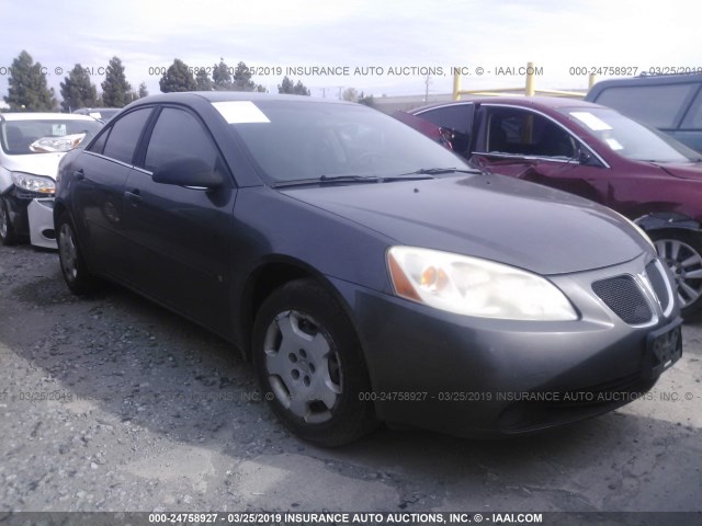 1G2ZF55B464168338 - 2006 PONTIAC G6 SE GRAY photo 1