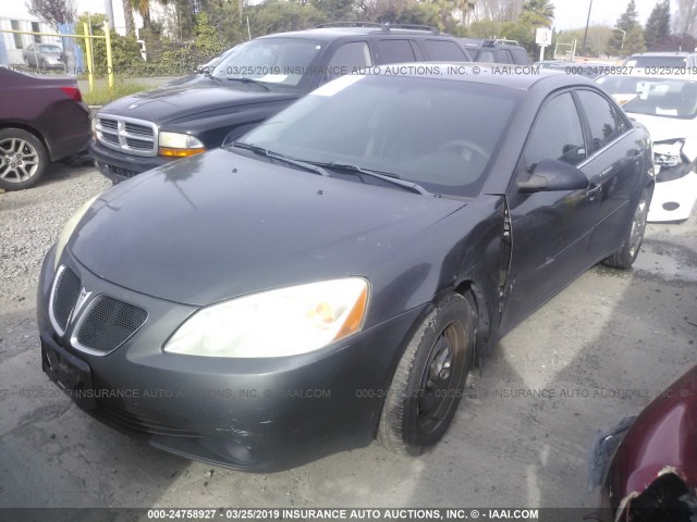 1G2ZF55B464168338 - 2006 PONTIAC G6 SE GRAY photo 2