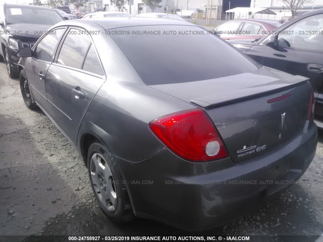 1G2ZF55B464168338 - 2006 PONTIAC G6 SE GRAY photo 3