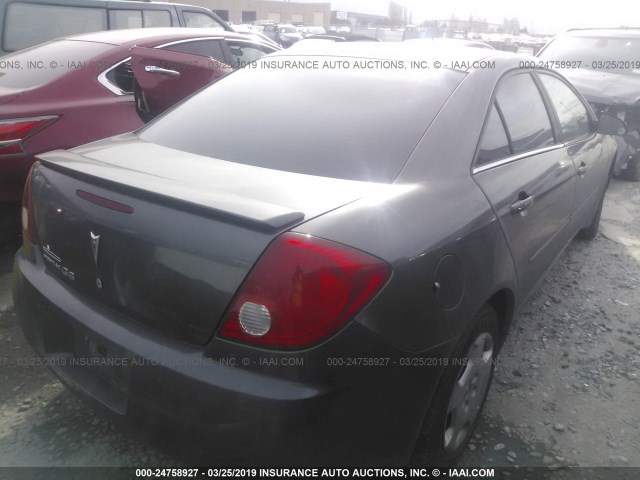 1G2ZF55B464168338 - 2006 PONTIAC G6 SE GRAY photo 4