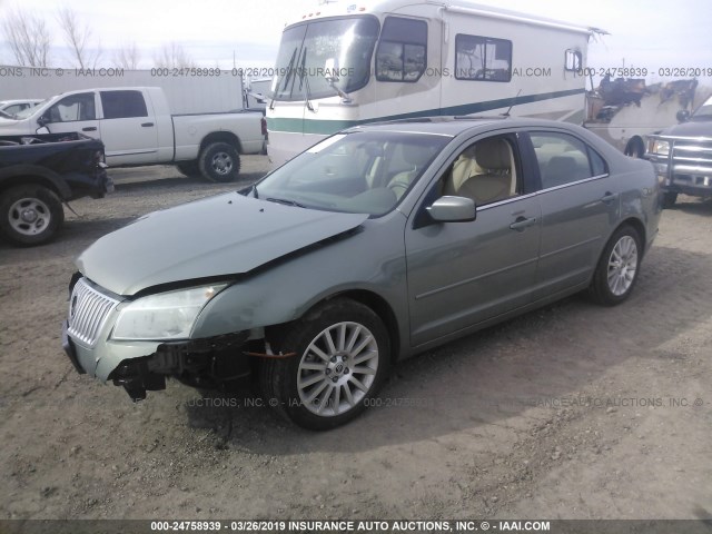 3MEHM02169R626130 - 2009 MERCURY MILAN PREMIER GRAY photo 2