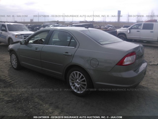 3MEHM02169R626130 - 2009 MERCURY MILAN PREMIER GRAY photo 3