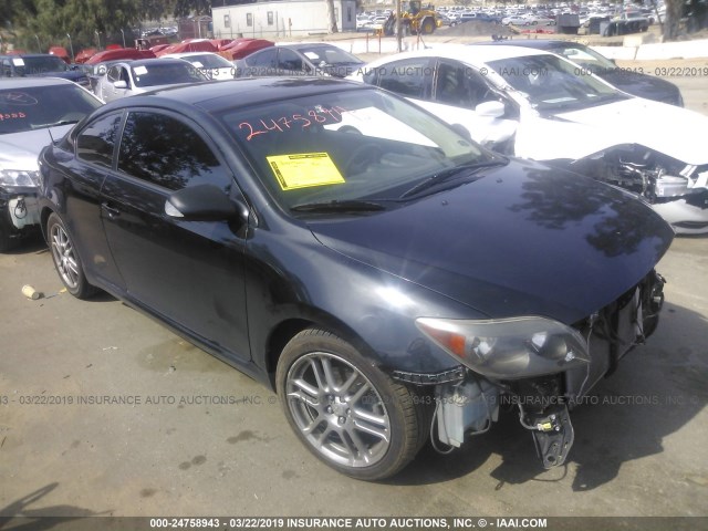 JTKDE167690283605 - 2009 TOYOTA SCION TC BLACK photo 1