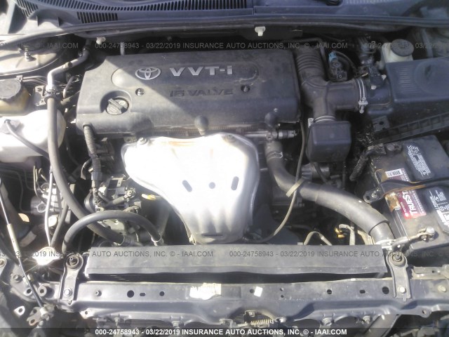 JTKDE167690283605 - 2009 TOYOTA SCION TC BLACK photo 10