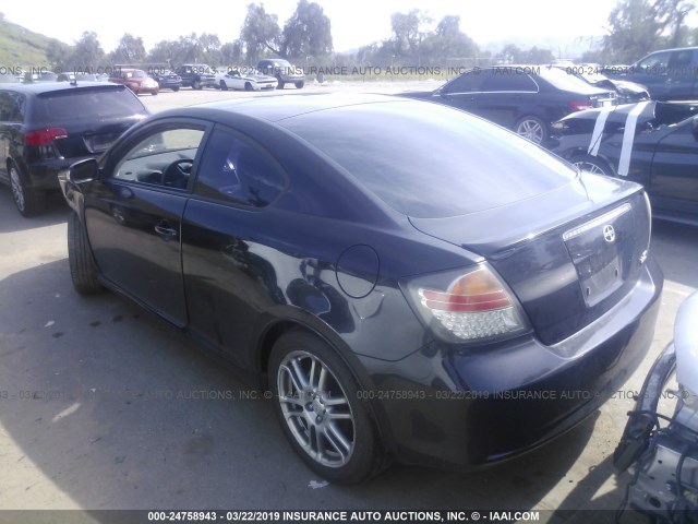 JTKDE167690283605 - 2009 TOYOTA SCION TC BLACK photo 3