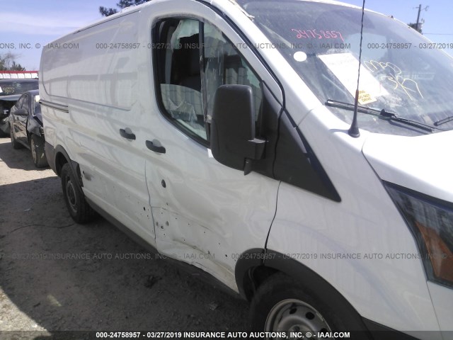 1FTYE1YM9JKA09724 - 2018 FORD TRANSIT T-150 WHITE photo 6