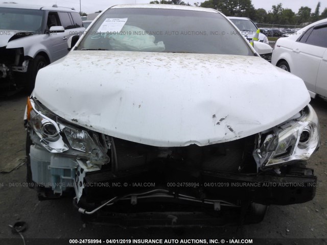 4T1BF1FK1EU835011 - 2014 TOYOTA CAMRY L/SE/LE/XLE 白色 照片 6