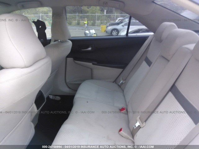 4T1BF1FK1EU835011 - 2014 TOYOTA CAMRY L/SE/LE/XLE 白色 照片 8