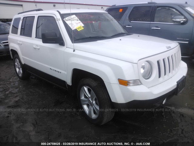 1C4NJRFB0GD596777 - 2016 JEEP PATRIOT LATITUDE WHITE photo 1