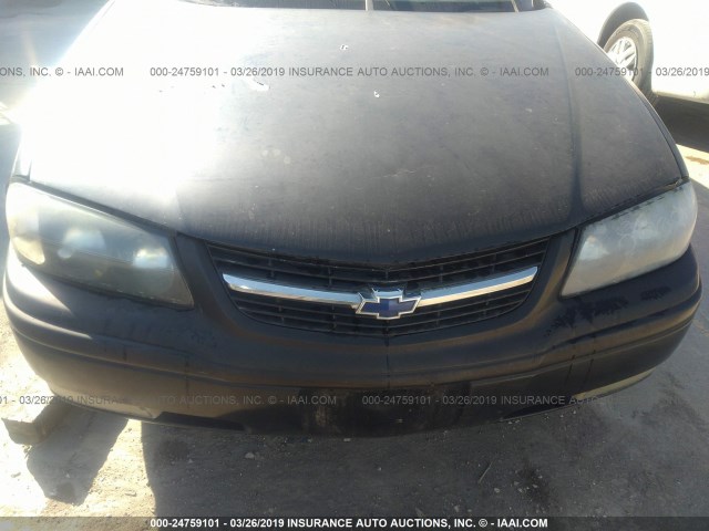 2G1WH55K7Y9240778 - 2000 CHEVROLET IMPALA LS BLACK photo 6