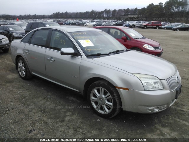 1MEHM42W38G601050 - 2008 MERCURY SABLE PREMIER GRAY photo 1