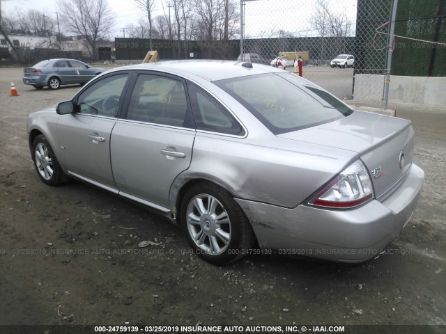 1MEHM42W38G601050 - 2008 MERCURY SABLE PREMIER GRAY photo 3