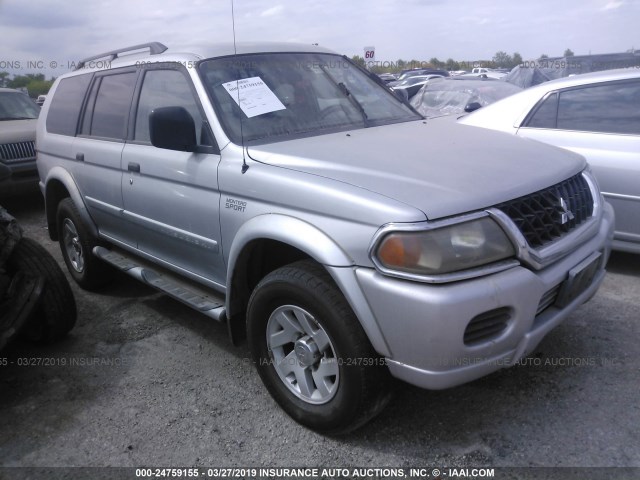 JA4MT31R13J002923 - 2003 MITSUBISHI MONTERO SPORT XLS SILVER photo 1