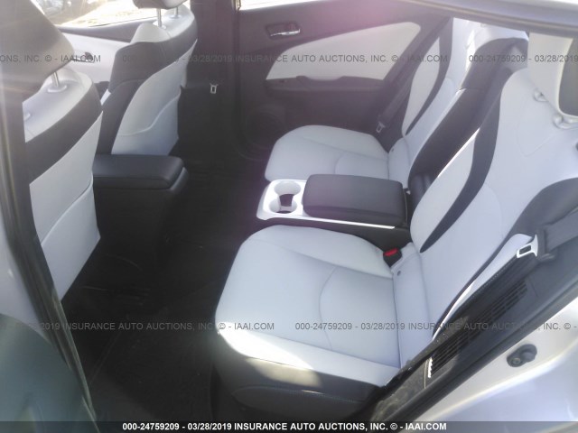 JTDKARFP4J3103579 - 2018 TOYOTA PRIUS PRIME  银色 照片 8