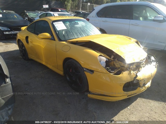 WP0AB29921S687838 - 2001 PORSCHE 911 TURBO YELLOW photo 1