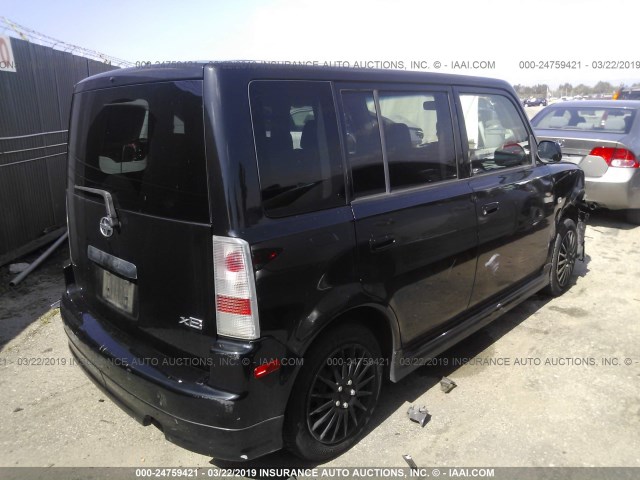 JTLKT324150215917 - 2005 TOYOTA SCION XB 黑色 照片 4