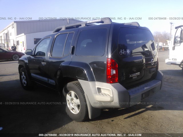 5N1AN08U26C541762 - 2006 NISSAN XTERRA OFF ROAD/S/SE BLACK photo 3