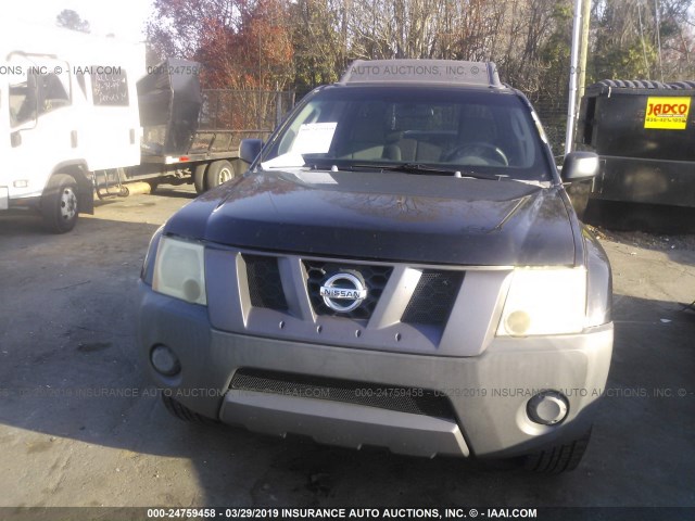 5N1AN08U26C541762 - 2006 NISSAN XTERRA OFF ROAD/S/SE BLACK photo 6