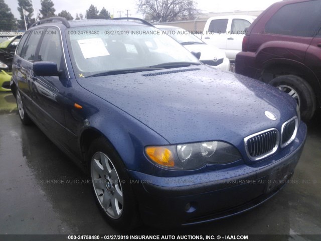 WBAEP33444PE91882 - 2004 BMW 325 XIT BLUE photo 1