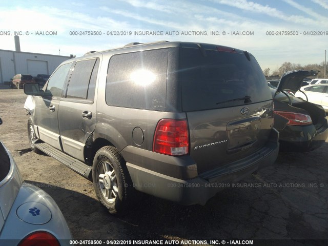 1FMFU16L43LB73136 - 2003 FORD EXPEDITION XLT GRAY photo 3