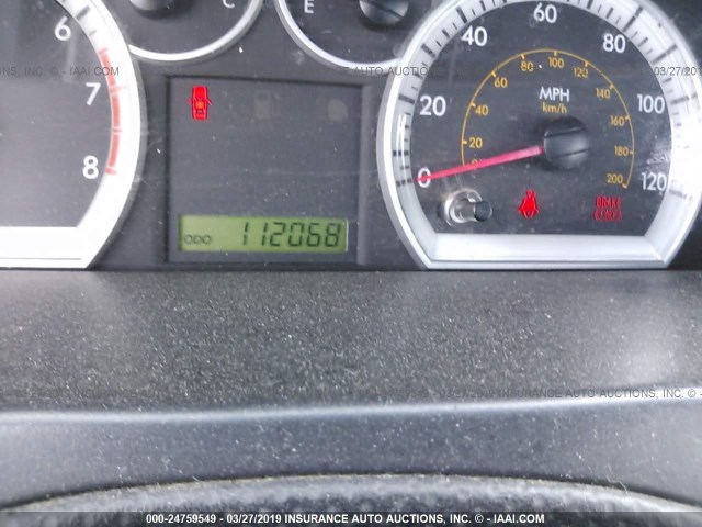 KL1TD56E59B664322 - 2009 CHEVROLET AVEO LS/LT წითელი ფოტო 7