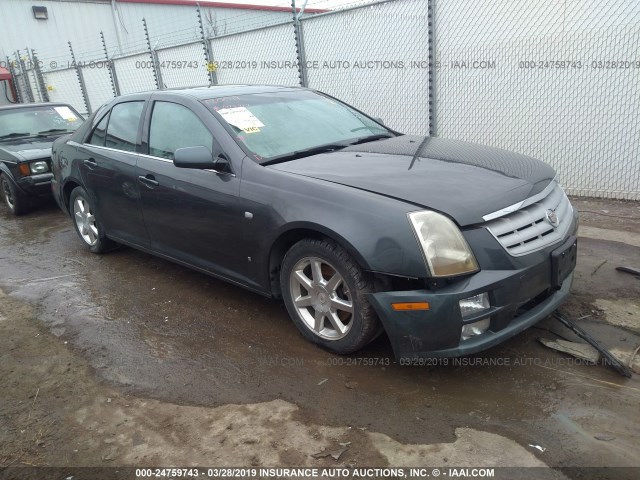 1G6DW677970189928 - 2007 CADILLAC STS Light Blue photo 1