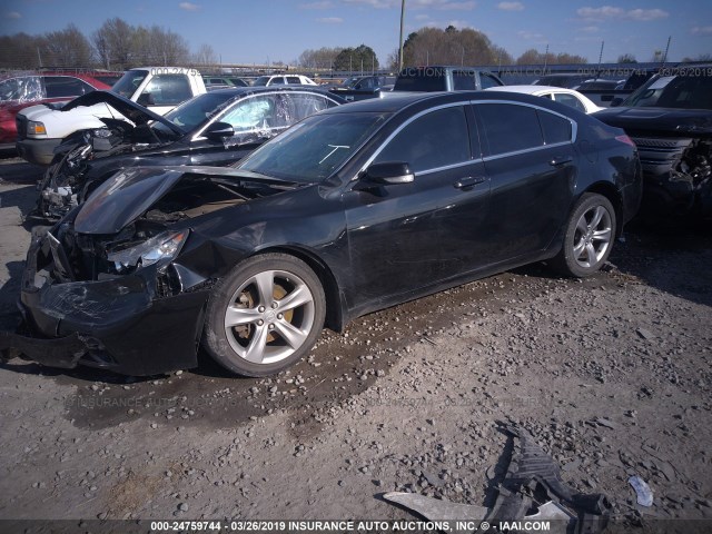 19UUA9E59DA000264 - 2013 ACURA TL TECH BLACK photo 2