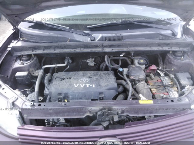 JTLKT324650217825 - 2005 TOYOTA SCION XB 勃艮第红 照片 10