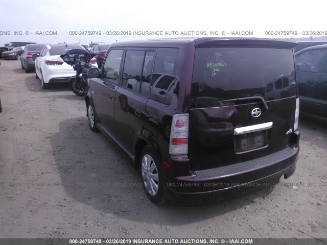 JTLKT324650217825 - 2005 TOYOTA SCION XB 勃艮第红 照片 3