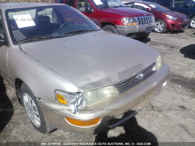 1NXAE09B8SZ292580 - 1995 TOYOTA COROLLA LE/DX GOLD photo 6