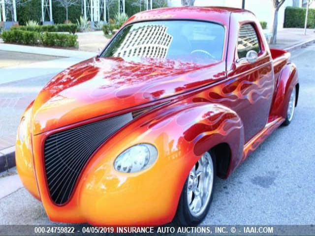 AZ248389 - 1939 STUDEBAKER PICKUP  BURGUNDY photo 2