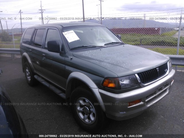 JA4LS31P8WP025646 - 1998 MITSUBISHI MONTERO SPORT LS GREEN photo 1