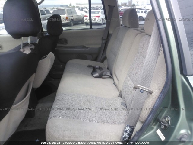 JA4LS31P8WP025646 - 1998 MITSUBISHI MONTERO SPORT LS GREEN photo 8