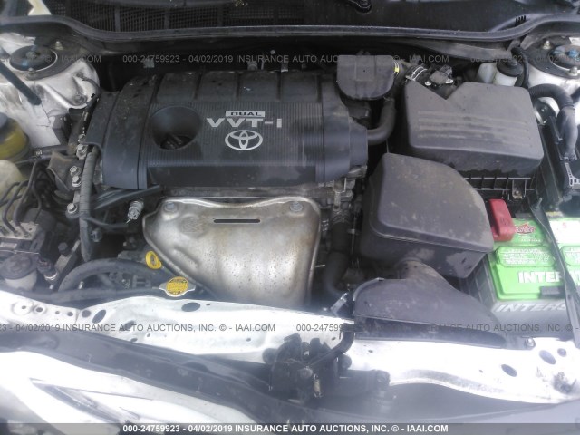 4T1BF3EK9AU539841 - 2010 TOYOTA CAMRY SE/LE/XLE 白色 照片 10
