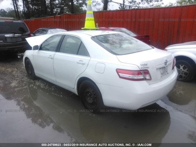 4T1BF3EK9AU539841 - 2010 TOYOTA CAMRY SE/LE/XLE 白色 照片 3