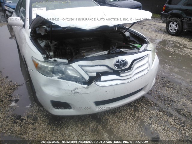 4T1BF3EK9AU539841 - 2010 TOYOTA CAMRY SE/LE/XLE 白色 照片 6