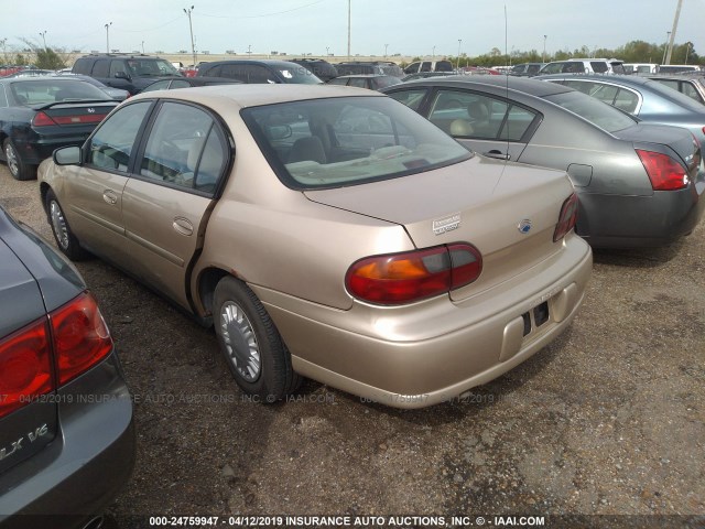 1G1ND52F74M689437 - 2004 CHEVROLET CLASSIC GOLD photo 3