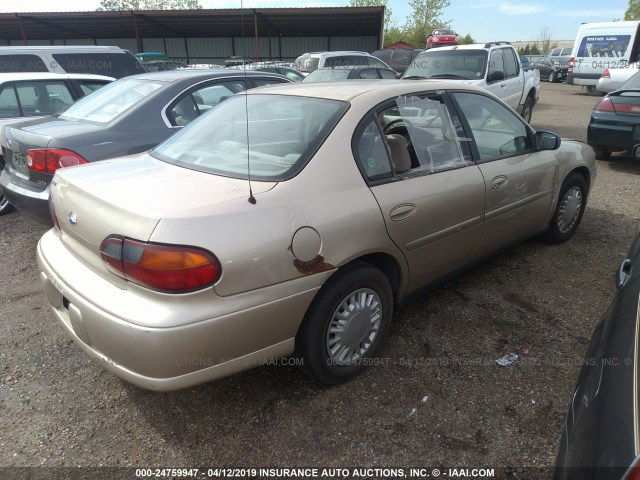 1G1ND52F74M689437 - 2004 CHEVROLET CLASSIC GOLD photo 4