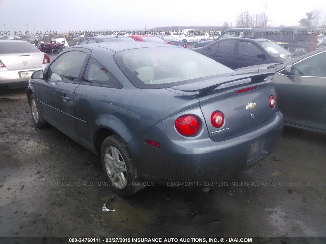 1G1AL15F067797535 - 2006 CHEVROLET COBALT LT BLUE photo 3