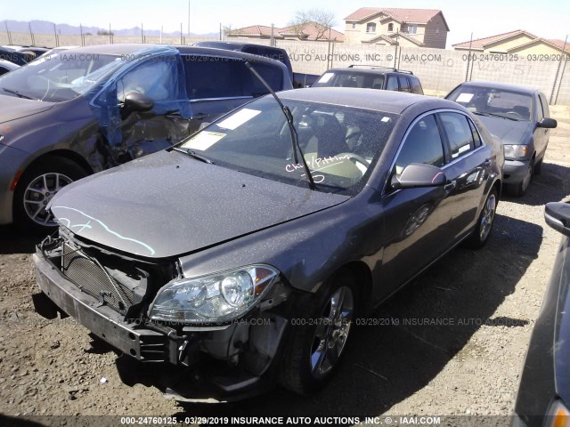 1G1ZC5EB4AF148861 - 2010 CHEVROLET MALIBU 1LT 金色 照片 2