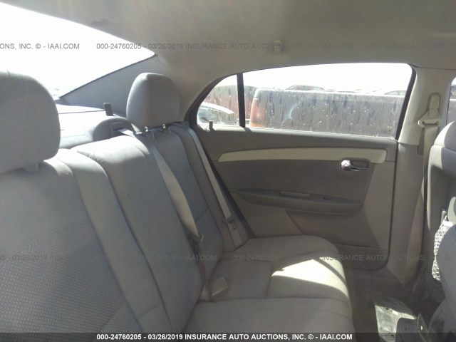 1G1ZC5E07CF274455 - 2012 CHEVROLET MALIBU 1LT 黑色 照片 8