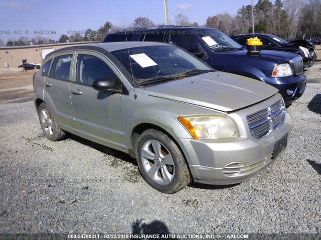 1B3CB4HA8AD651318 - 2010 DODGE CALIBER SXT SILVER photo 1