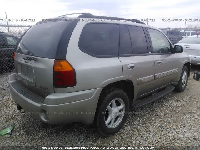 1GKDT13S022249406 - 2002 GMC ENVOY GRAY photo 4