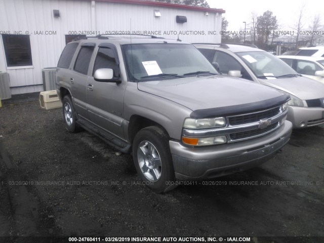 1GNEK13Z32J272322 - 2002 CHEVROLET TAHOE BEIGE photo 1