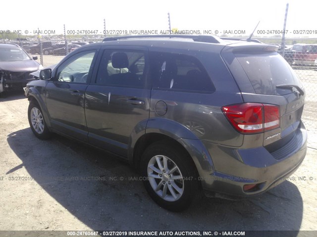 3C4PDCBB0HT507918 - 2017 DODGE JOURNEY SXT GRAY photo 3