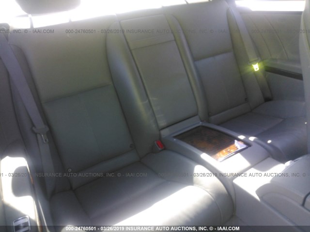 WDDEJ71X88A019110 - 2008 MERCEDES-BENZ CL 550 GRAY photo 8